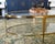 2020s Matthew Izzo Home Brando Antique Brass Two Tier Oval Coffee Table With Glass Tops For Sale - Image 5 of 9