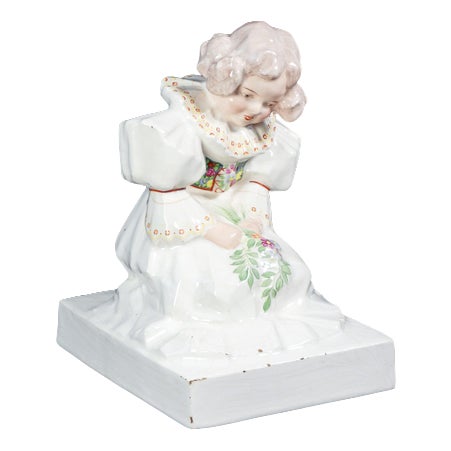 Ceramic Sculpture by Bechyne, 1920s For Sale