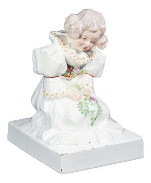 Ceramic Sculpture by Bechyne, 1920s