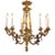 Late 19th Century French Belle Epoque Bronze Putti Cherub 9 Light Chandelier For Sale