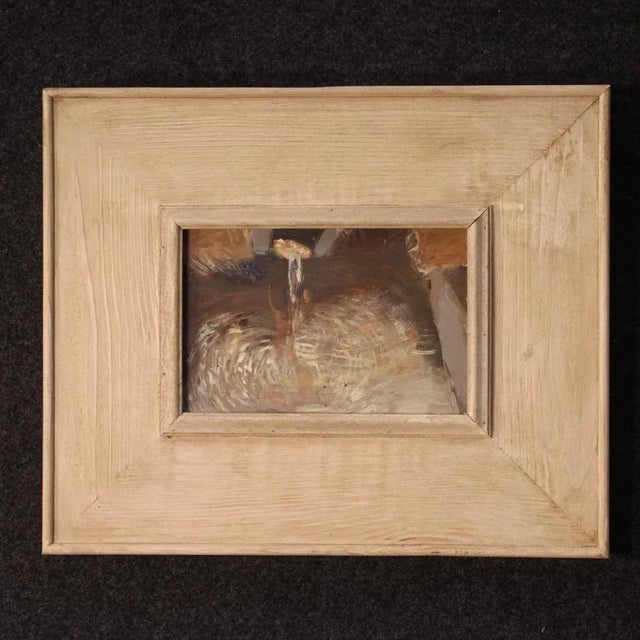 Italian Artist, Study on the Source of Giacomo Soffiantino, 1970, Oil on Board For Sale - Image 13 of 13