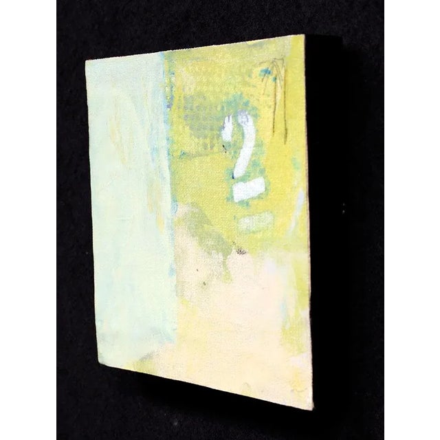 "Two Palms" Original Mixed Media Art by Jill Krasner For Sale - Image 4 of 5