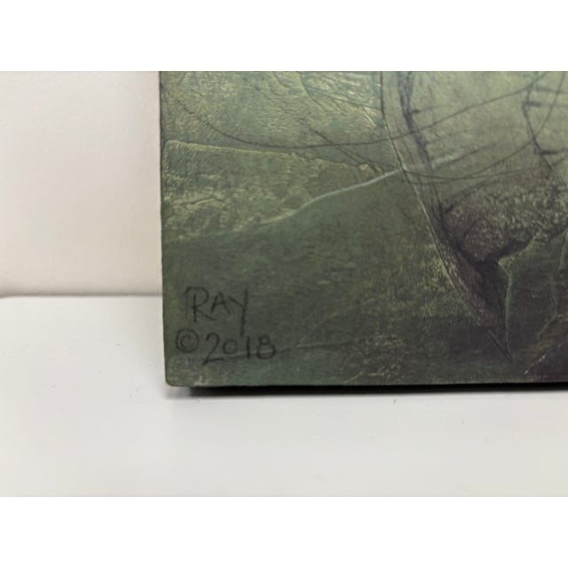 2010s Luna Lee Ray Original Painting 'The Ancient Sea', 2018 For Sale - Image 5 of 10