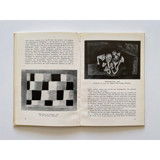 Paul Klee Vintage 1955 First Edition Lithograph Print Hardcover Mid Century Modernist Art Book For Sale - Image 10 of 18