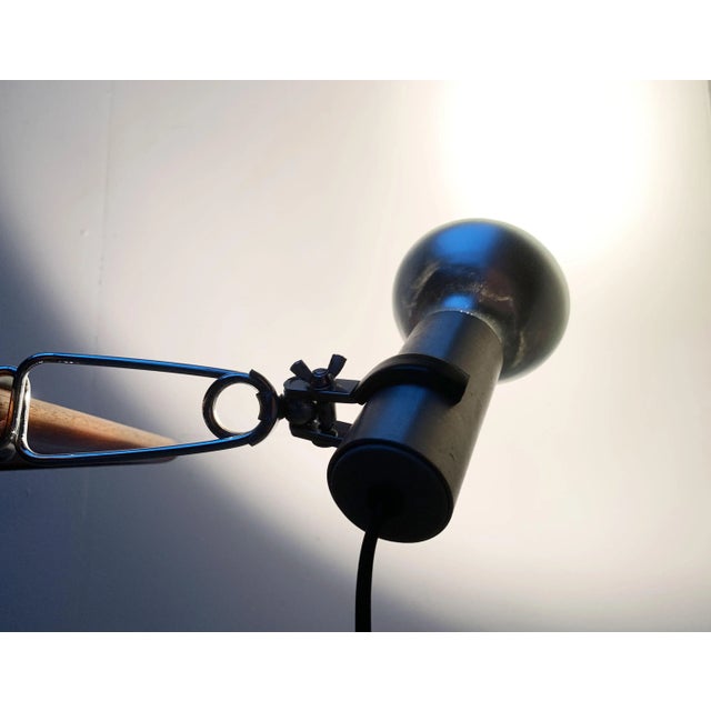 Mid-Century Minimalist Shelf Lamp from Swisslamps International For Sale - Image 16 of 18