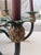 Vintage British Colonial Pineapple & Faux Bamboo Chandelier — Artist-Repainted by Anne Yates Burst, Indies Landing, Winter Park Fl For Sale - Image 12 of 16