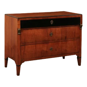 French Empire Period Chest with Black Accents
