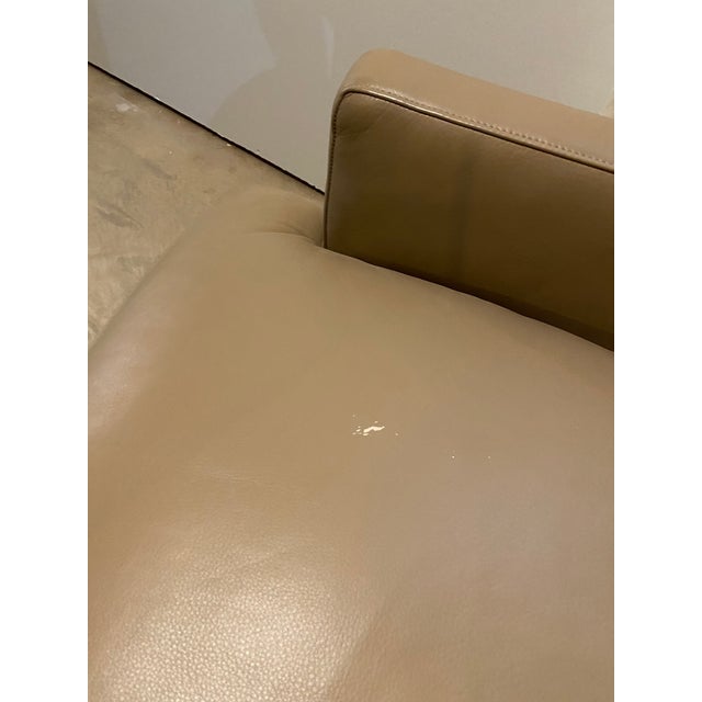 Animal Skin Sherrill-Limited Swivel Leather Chair For Sale - Image 7 of 11