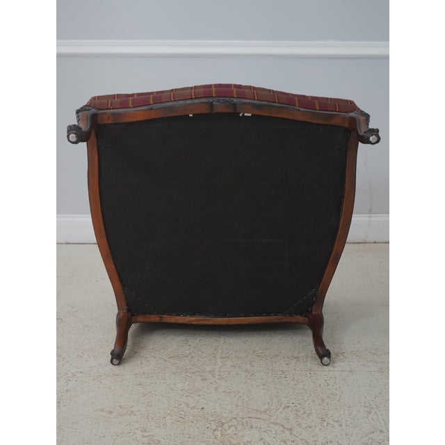 Ej Victor French Louis XV Upholstered Bergere Chair For Sale - Image 17 of 18