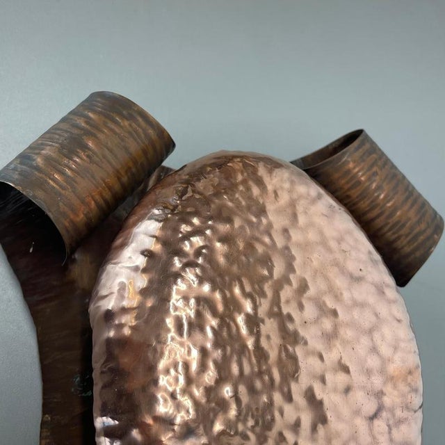 Copper Theatre Wall Light in the style of Stilnovo, Italy, 1950s For Sale - Image 9 of 18