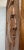 Mid 20th Century Vintage Gentleman Profile Bas-Relief Portrait in a Wood Carved Plaque Wall Hanging For Sale - Image 5 of 9