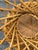 Contemporary Rattan Hourglass Stool, Vintage For Sale - Image 3 of 12