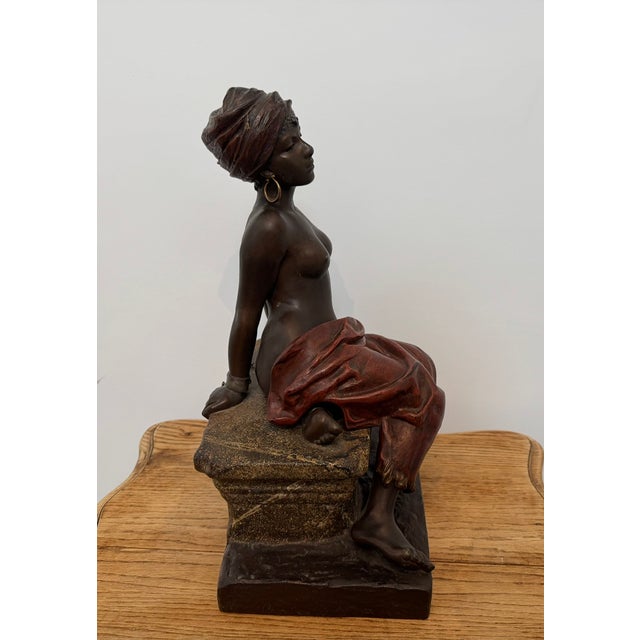 Emmanuel Villanis, Nude L Esclave, 19th Century, Bronze For Sale - Image 10 of 17