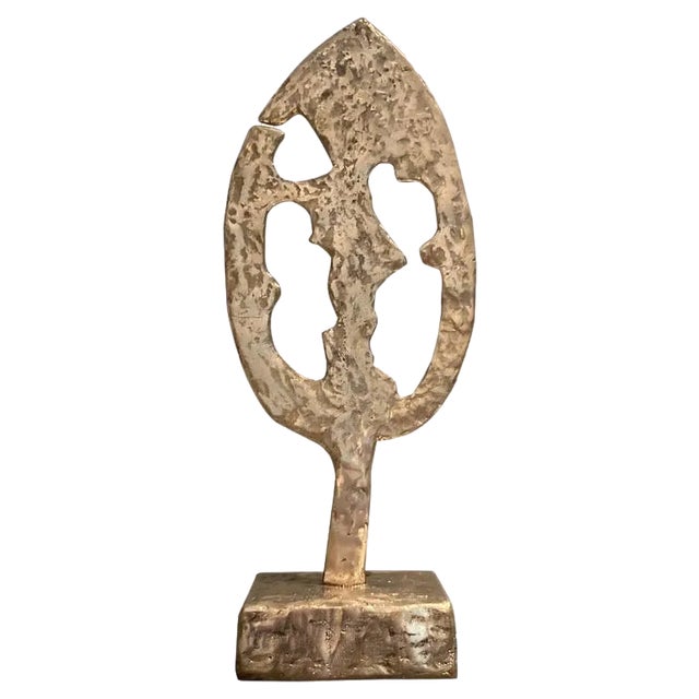 Small Abstract 03 Sculpture by Herma De Wit For Sale