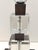 Vintage Art Deco Lamp Base in Wood and Glass, France, 1930 For Sale - Image 3 of 7