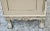 Antique Feldenkrais Wood Chest Chippendale Bachelors Chest in a Distressed Beige For Sale - Image 4 of 12