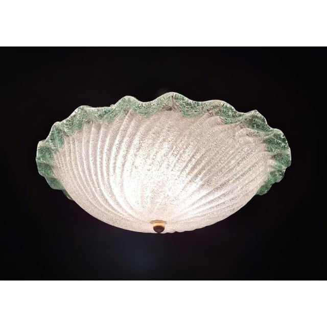 Italian 1960s Murano Graniglia Flush Mount For Sale - Image 3 of 9