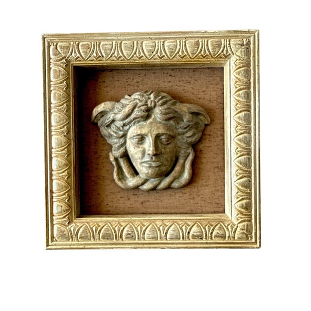 Mid-Century Modern Mid 20th Century Classical Wall Relief Plaques by Newman Art Industries, Set of 2 For Sale - Image 3 of 7