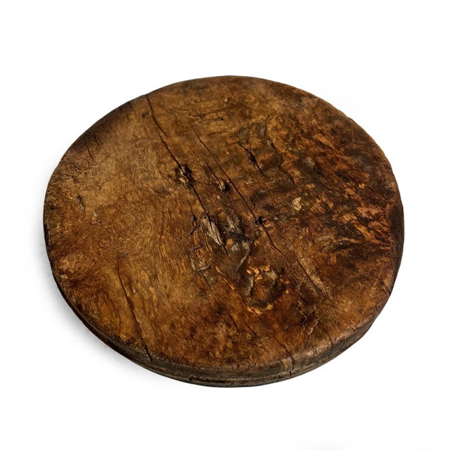 Indian Antique India Rustic Tobacco Container For Sale - Image 3 of 5