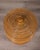 Brown Vintage Italian Bamboo Container Basket, 1960s For Sale - Image 8 of 10
