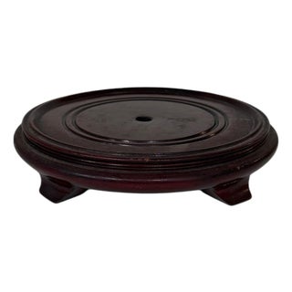 Vintage Mahogany Plant or Display Stand For Sale