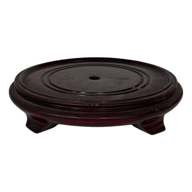 Vintage Mahogany Plant or Display Stand For Sale