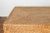 Wood Vintage Rectangular Woven Rattan Console Table For Sale - Image 7 of 12