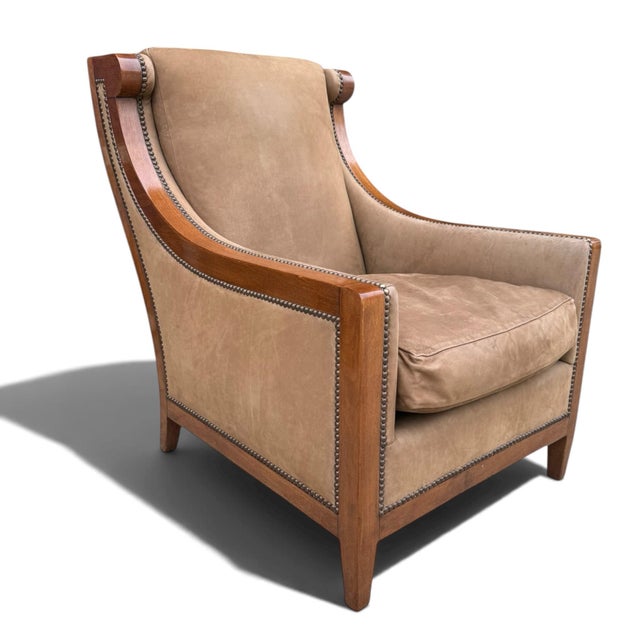 Dessin Fournir Dessin Founir London Club Chair For Sale - Image 4 of 7
