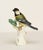Porcelain Great Tit on a Tree Stump from Meissen, 1920s For Sale - Image 9 of 9