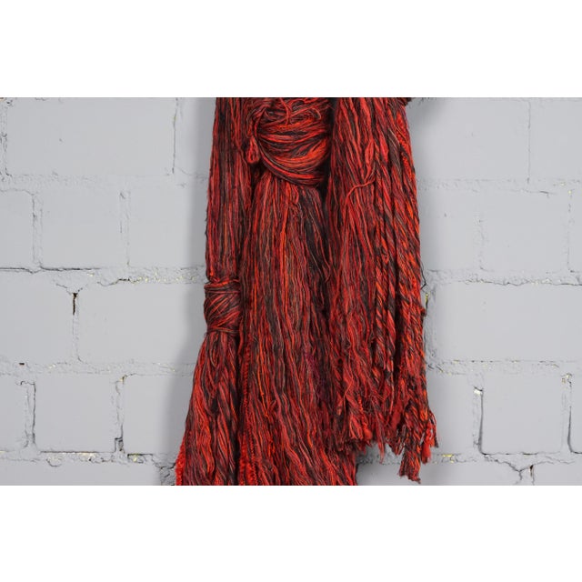 Wall Decoration Textile Design Object by Hans Widmann, 1970s For Sale - Image 6 of 11