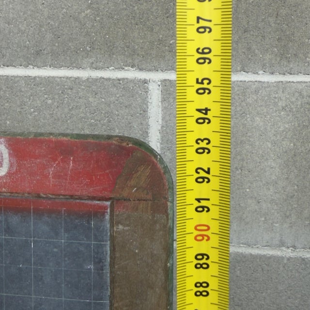 Wooden School Blackboard, 1950s For Sale - Image 10 of 11