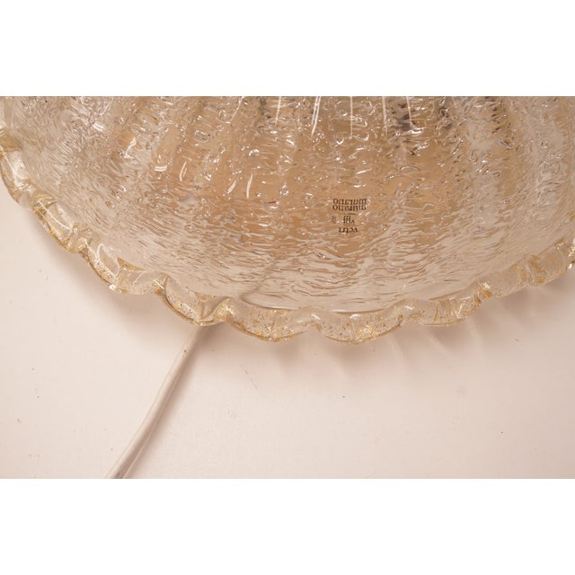 Vintage Murano Ceiling Lamps from Barovier&toso, 1950s, Set of 2 For Sale - Image 10 of 11