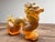 Glass Chinese Dragon Sculpture in Amber and Frosted Glass by René Lalique for Lalique For Sale - Image 7 of 13