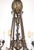 Antique Neo Rococo Cast Bronze Chandelier - Restored For Sale - Image 4 of 11