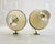 Metal Pair of Visual Comfort Brass Swing-Arm Plug-in Wall Sconces For Sale - Image 7 of 18