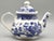 English Blue Willow Ware Teapot For Sale - Image 6 of 9
