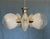 Space Age Ceiling Light in Steel and Glass, 1970s For Sale - Image 5 of 16