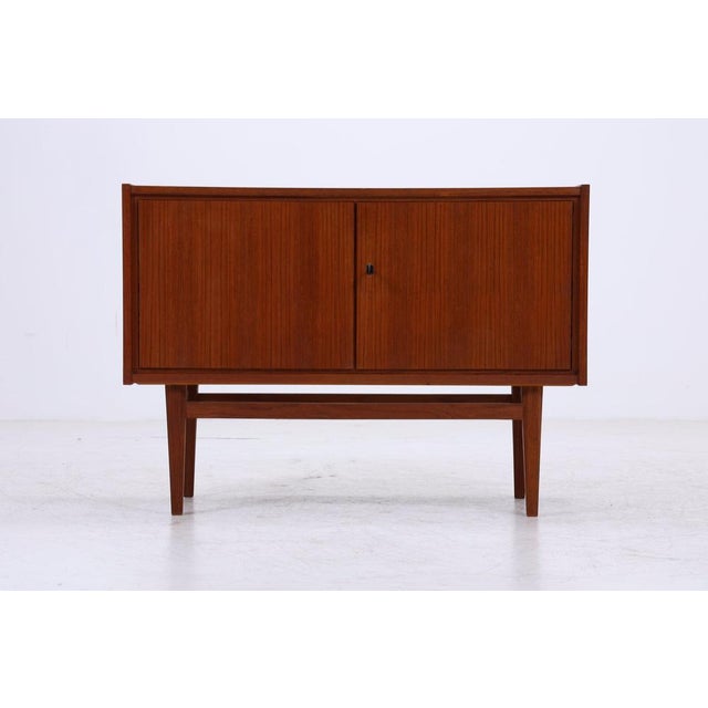 Vintage Danish Teak Commode, 1960s For Sale - Image 3 of 15