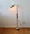 Brass 1970s Koch and Lowy Style Brass Adjustable Height Pharmacy Floor Lamp For Sale - Image 8 of 14