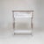 Wood Hand-Painted Whitewashed Solid Wood Console Table - Cottage Entryway Decor For Sale - Image 7 of 13