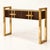 Contemporary Italian Console Table in Chocolate Murano Glass from Justfurnituress SRL For Sale - Image 3 of 9
