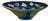 Blue Studio Ceramic Bowl by Monika Wicker, 1970s For Sale
