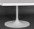 Late 20th Century Eero Saarinen Style Modern White Tulip Center Table For Sale - Image 5 of 8