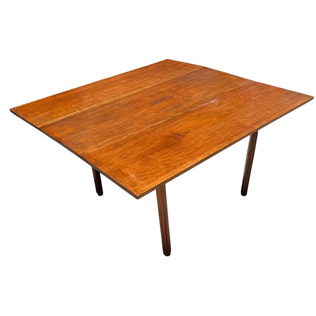 18th Century Antique 18c American Chippendale Massachusetts Drop Leaf Gate Leg Table For Sale - Image 5 of 5