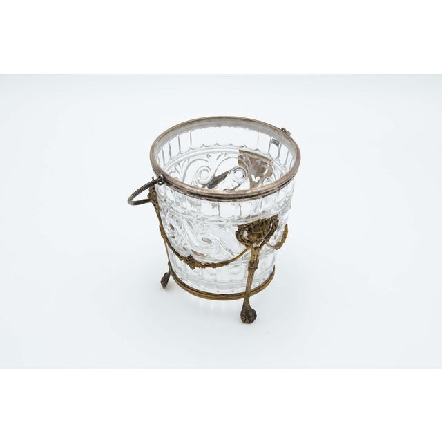 Cut Glass Ice Bucket For Sale - Image 5 of 5