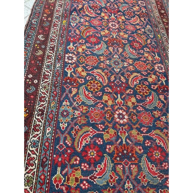 Antique Long Kurdish Runner Rug, 1800s For Sale - Image 10 of 18
