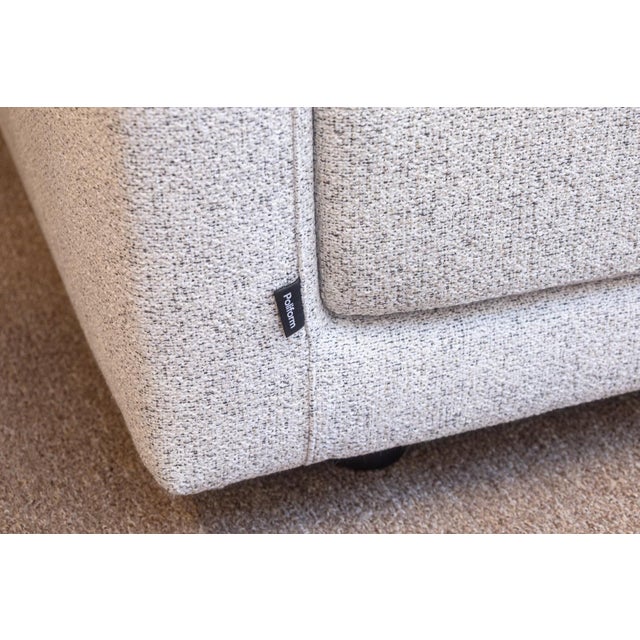 Gray Jean-Marie Massaud for Poliform Bristol Modular 3pc Contemporary Sofa Sectional For Sale - Image 8 of 17