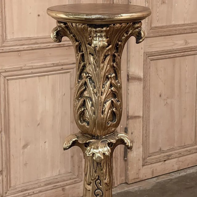 * antique pedestal ୨୧ * 19世紀 アンティークの 台座 19th century Pedestal Stand | French Antiques