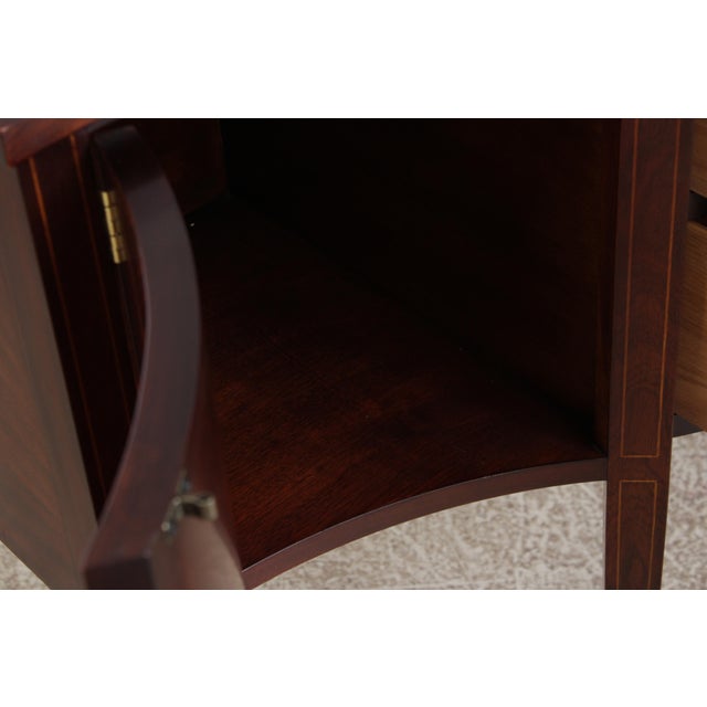 Wood Henkel Harris Mahogany #2356 Inlaid Sideboard For Sale - Image 7 of 16