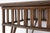 Vintage Rustic Boho Rattan Table With Shelf For Sale - Image 10 of 16